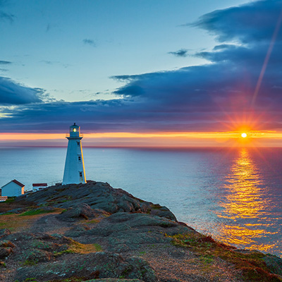 Lighthouse at Cape Spear, Newfoundland