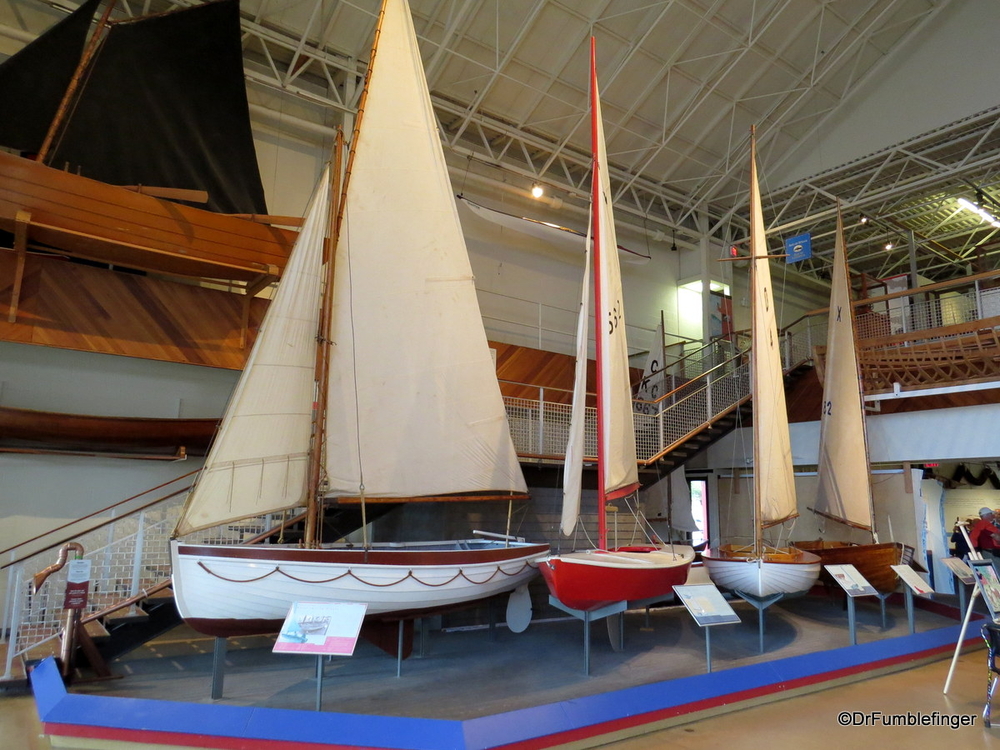 Exterior view of the Maritime Museum of the Atlantic located on the waterfront in Halifax