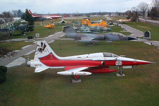 National Air Force Museum of Canada, Trenton, Ontario: Historic aircraft on display.