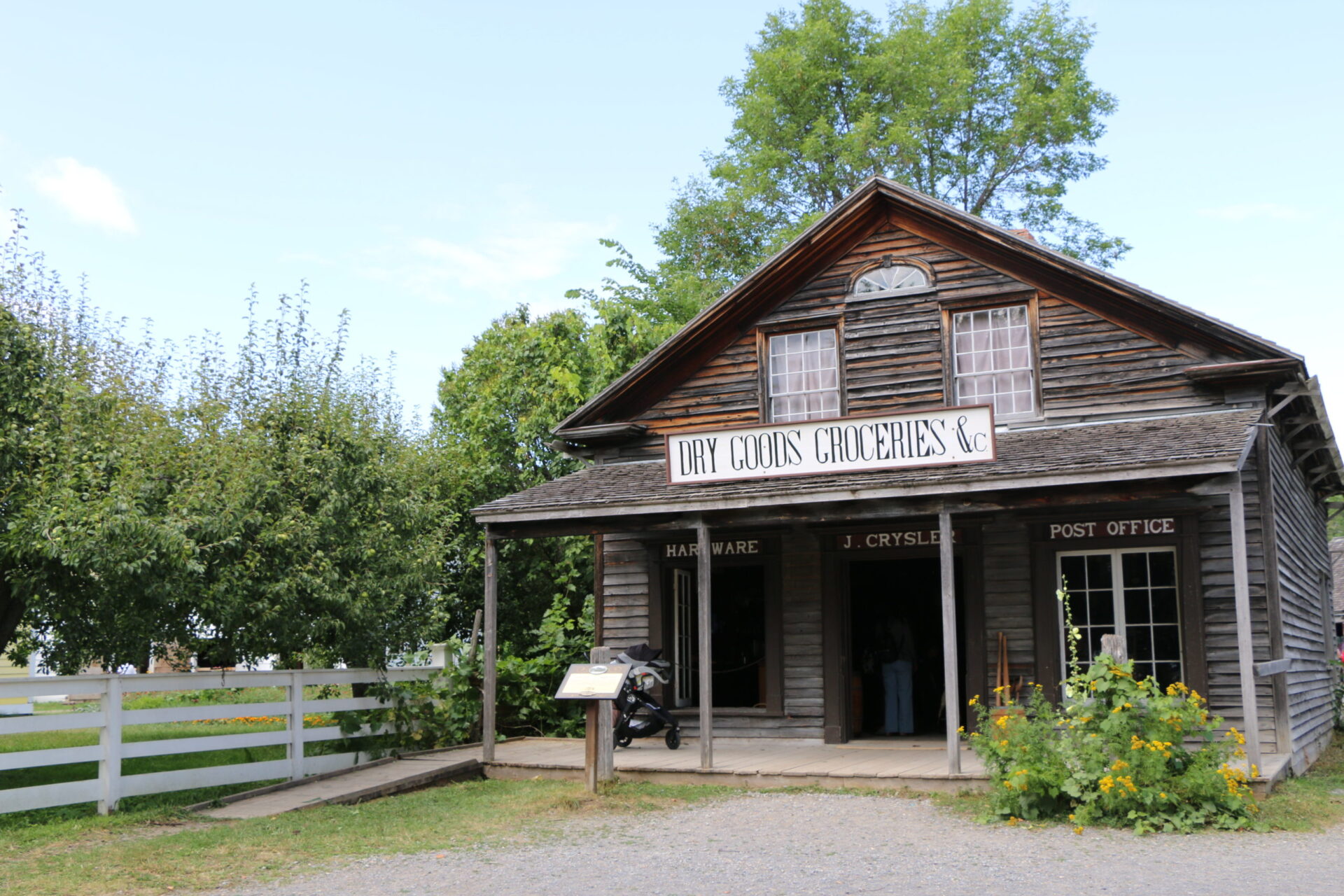 Historic building at Upper Canada Village