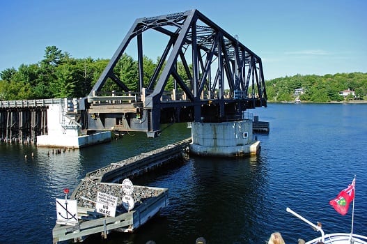 Georgian Bay view from Parry Sound