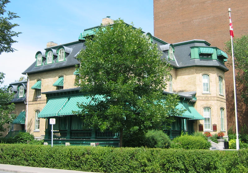 Laurier House National Historic Site in Ottawa, a historic residence.