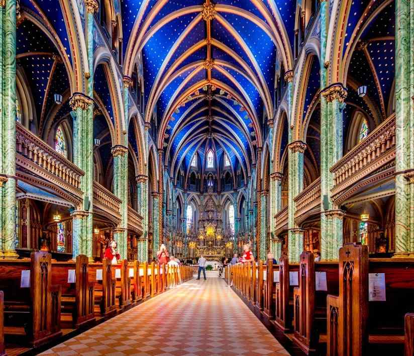 notre dame cathedrabasilicaf of Ottawa
