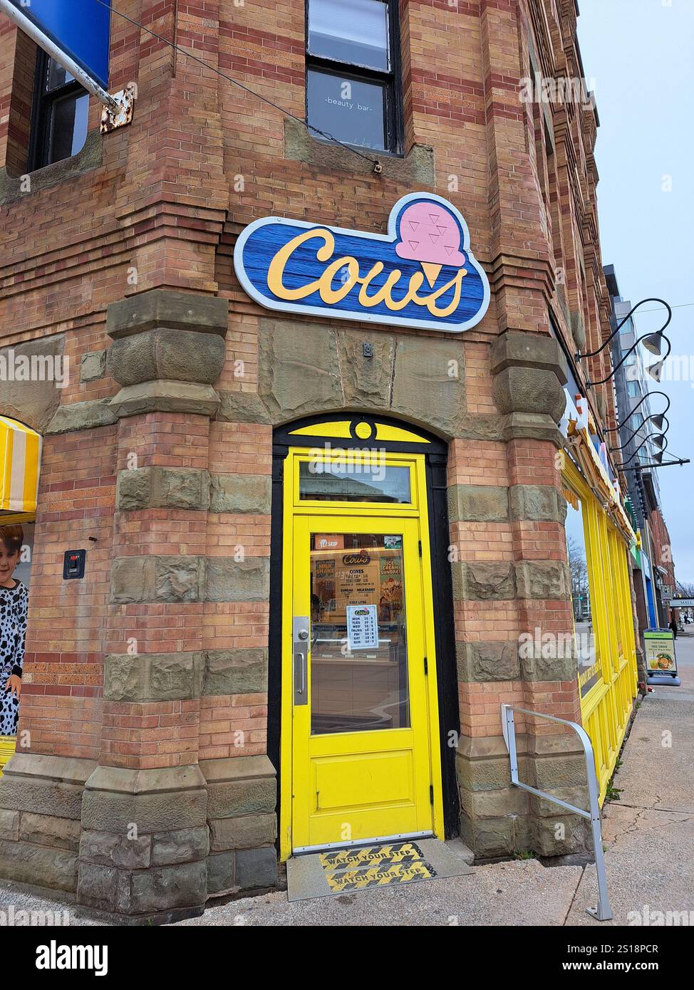 Cows Creamery ice cream shop in Prince Edward Island